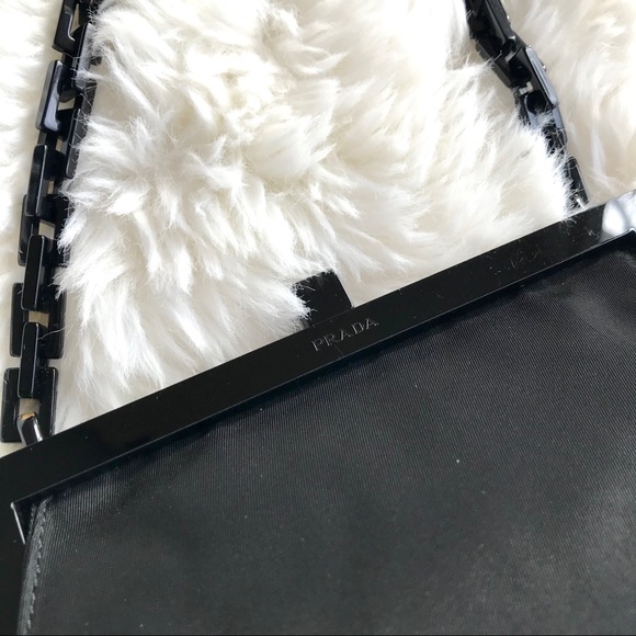 PRADA Vintage Chain Link Shoulder Bag - Picture 4 of 11